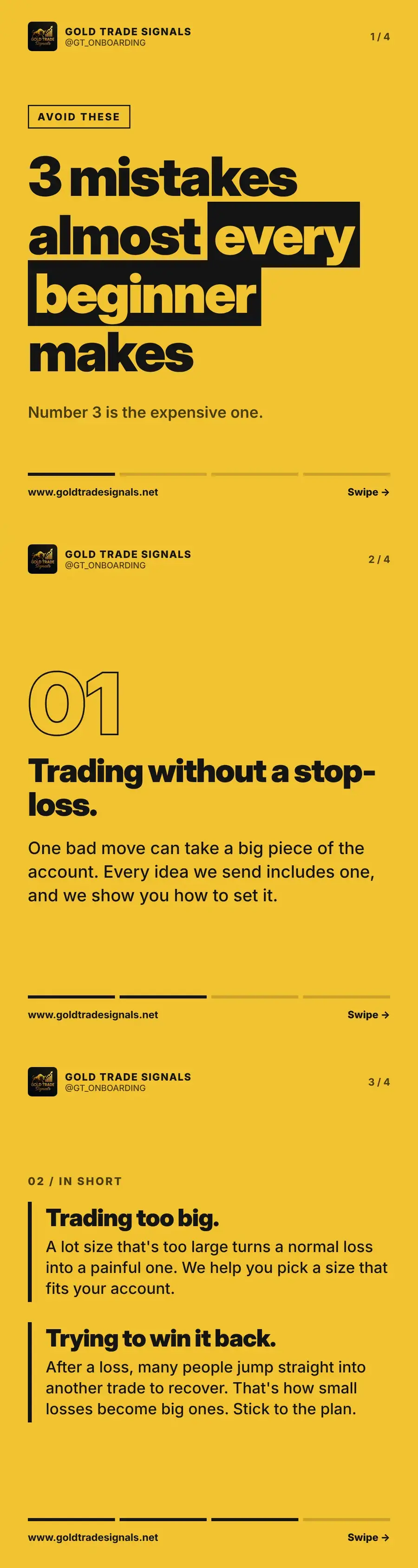 Three mistakes almost every beginner trader makes, with number three the expensive one
