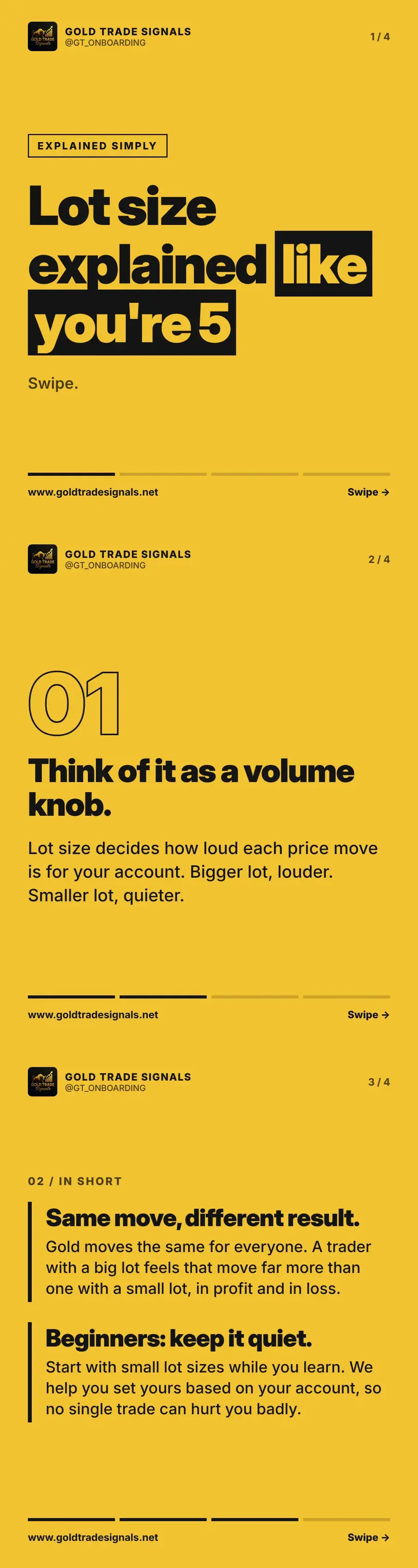 Cover introducing lot size explained simply