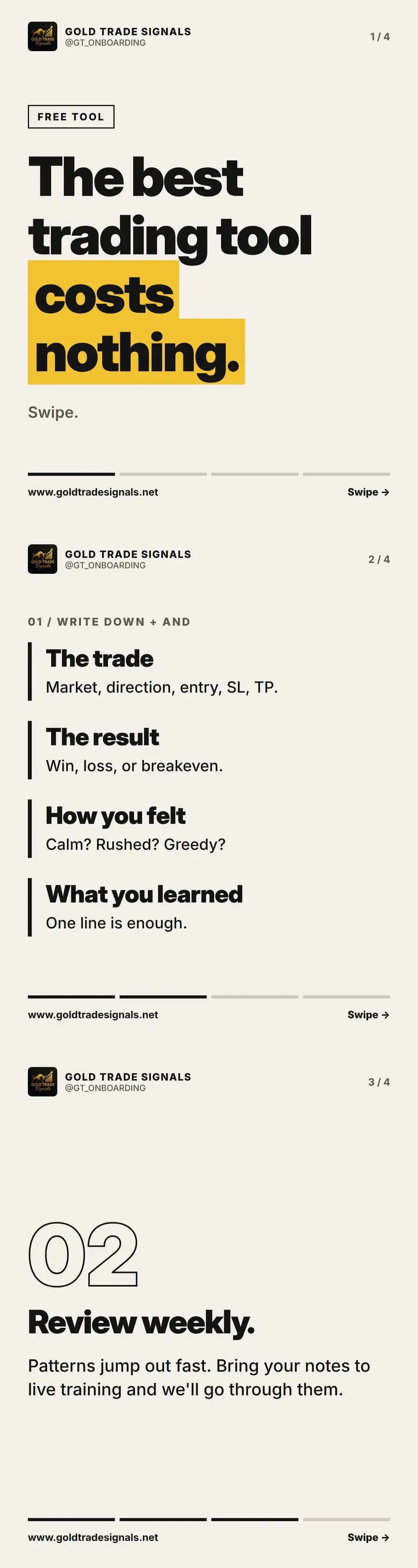 Cover: the best trading tool is free