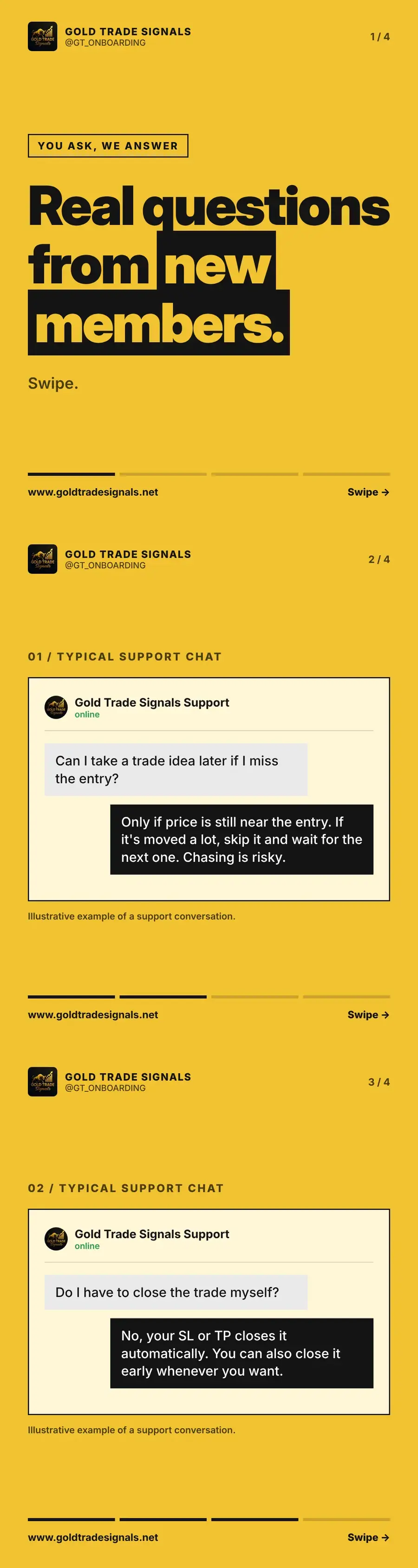 You ask, we answer: real questions from new members