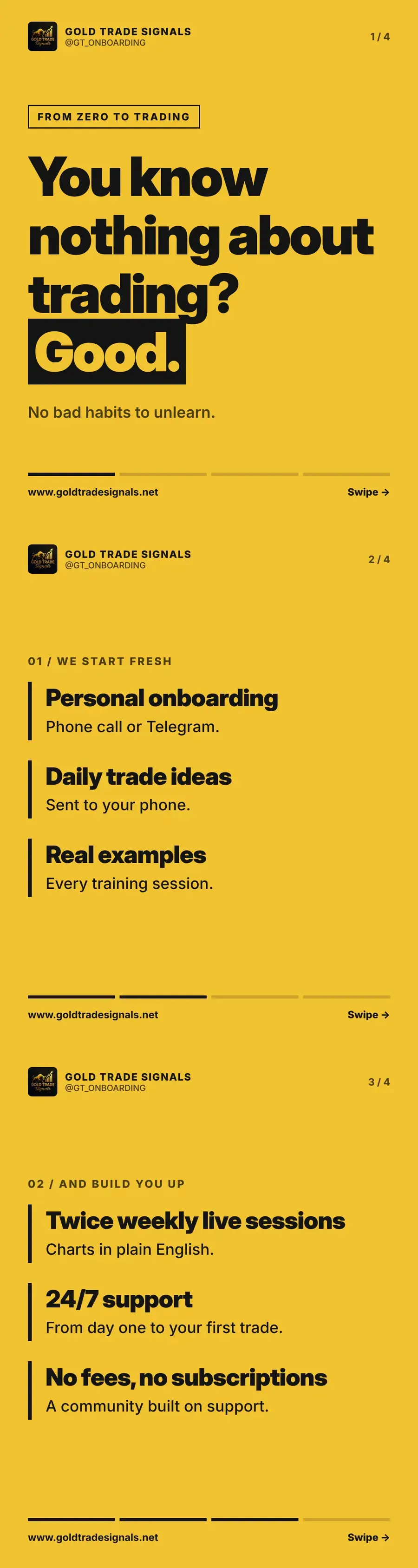 From zero to trading: you know nothing about trading? Good, no bad habits to unlearn