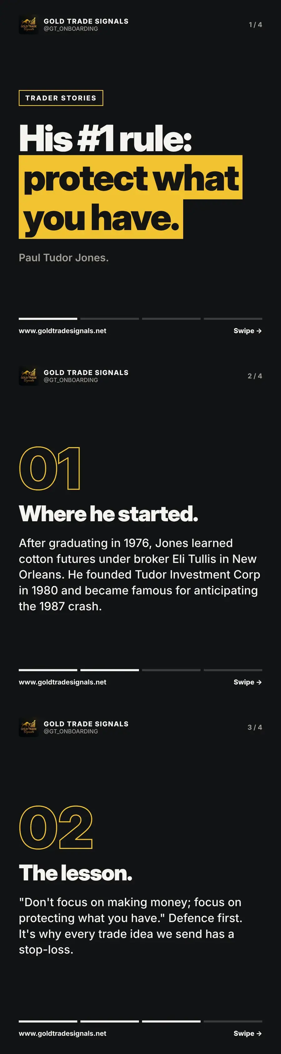 Trader stories: Paul Tudor Jones and his number one rule, protect what you have